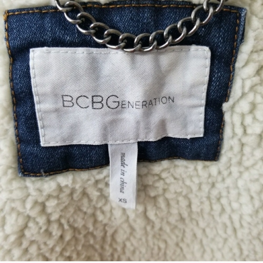 Bcbgeneration Shearling Lined Jean Jacket - image 8